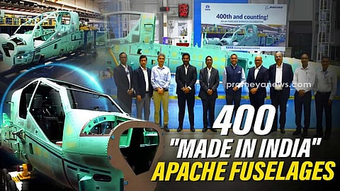 TBAL delivers 400 'made in India' Apache fuselages 