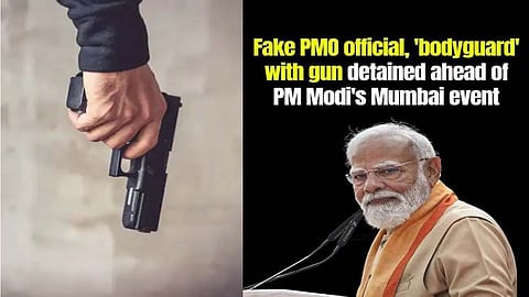 Man posing as PMO official, his armed 'bodyguard' detained ahead of Modi's event