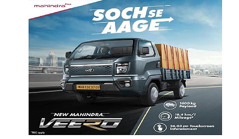 Mahindra eyes over 50 pc share in small pickups in FY27; electric Veero coming soon: Executive