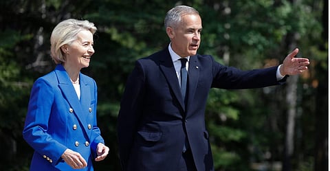 EU chief Ursula von der Leyen says she wants Canada to become bloc's 1st associate member
