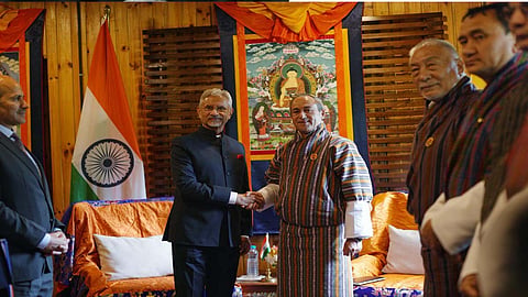 EAM Jaishankar discusses 'development partnership' with Bhutanese counterpart