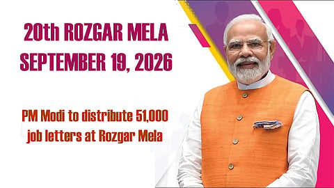 PM Modi to distribute over 51,000 appointment letters at 'Rozgar Mela'