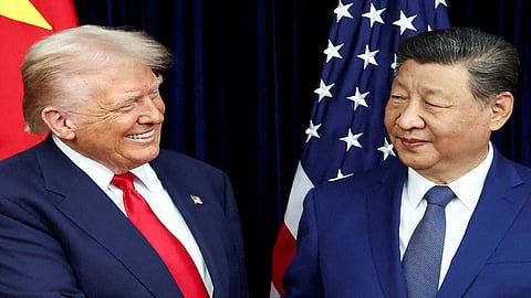 Trump will be at airport to greet Xi when China's leader arrives for his US state visit