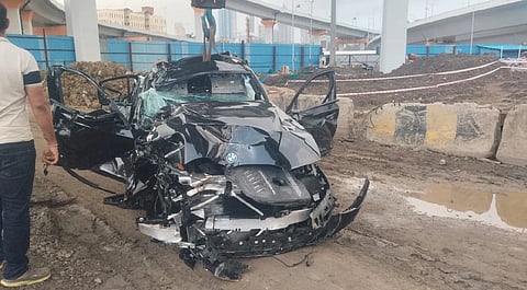 Three killed, one injured as speeding BMW crashes on Coastal Road in Mumbai