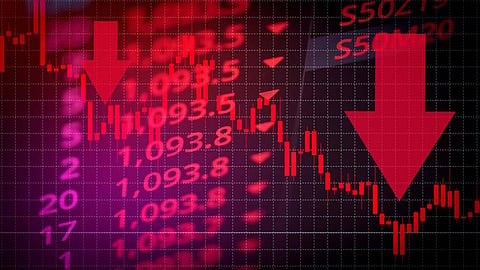 Sensex drops 330 points, Nifty settles below 23,350 dragged by IT stocks
