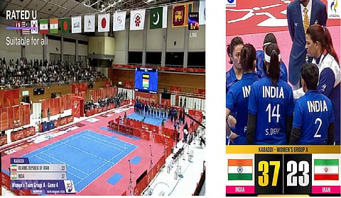 Kabaddi at Asian Games: Indian women beat Iran 37-23 