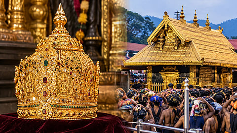 Gold crown donated to Sabarimala is safe, says TDB president