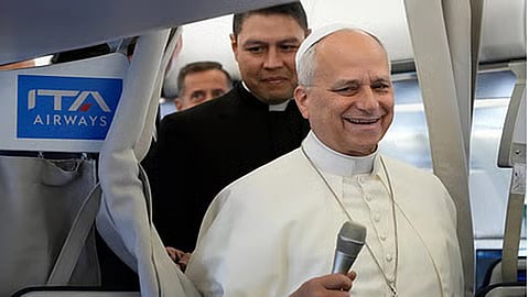 Pope Leo XIV affirms need for media to cover public figures 