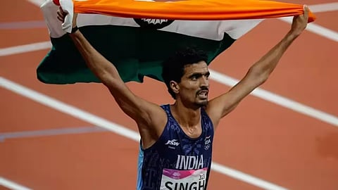 Asiad: Gulveer Singh wins silver in 10,000m