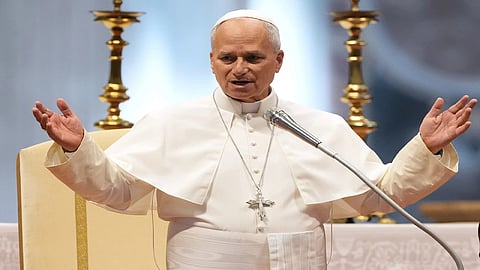 Pope encourages Catholics in deeply secular France to persevere