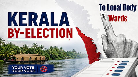 Bypolls start in 38 Keralam local body wards 