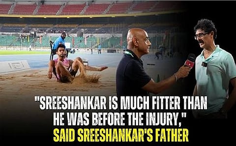 Sreeshankar's injury not serious, will be fine after rehabilitation and rest: father Murali