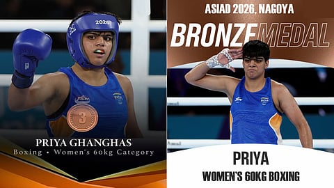 Boxer Priya signs off with bronze medal