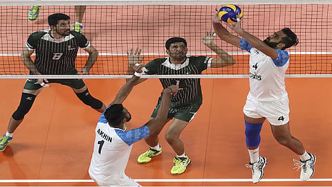 India lose 0-3 against Pakistan in men''s volleyball quarterfinals