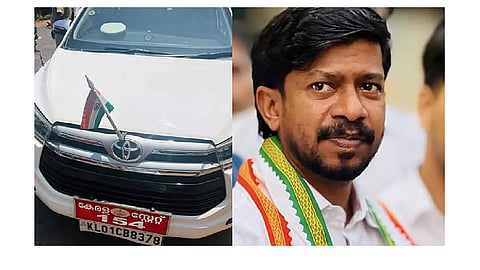 DYFI workers 'block, damage' Minister Janeesh's vehicle in Kannur, Kasaragod 
