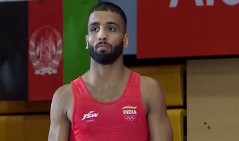 Sujeet claims Asian Games gold, beats Olympic Champion on the way