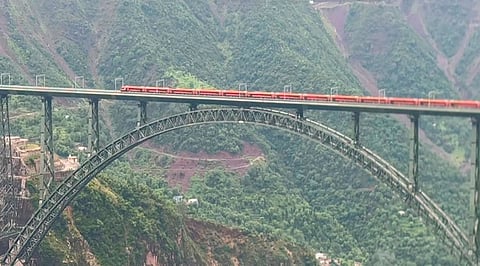 Vande Bharat crosses Chenab, Anji bridges at 100 kmph as Katra-Banihal train speed limit raised