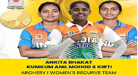 Archery at Asian Games: Indian women's recurve team clinches historic gold