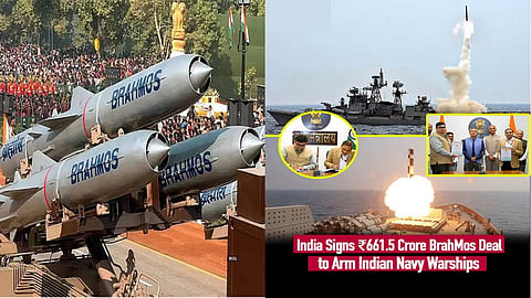 MoD inks Rs 661 cr contract to procure BrahMos fire control system