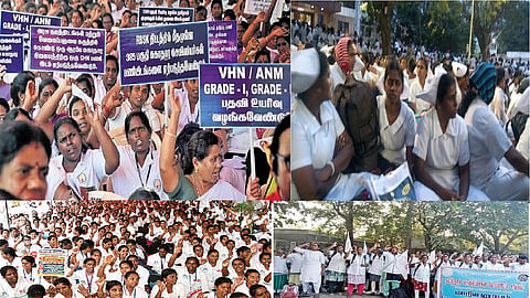 TN nurses halt strike following govt assurances, set Nov 3 deadline 