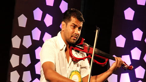 Renowned violinist Balabhaskar 