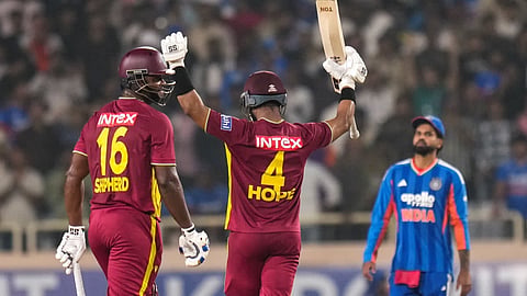 Centurion Shai keeps West Indies’ Hope alive, beat India by 6 wickets in 2nd T20I