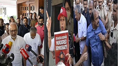 Karat, Baby detained by police at Jantar Mantar