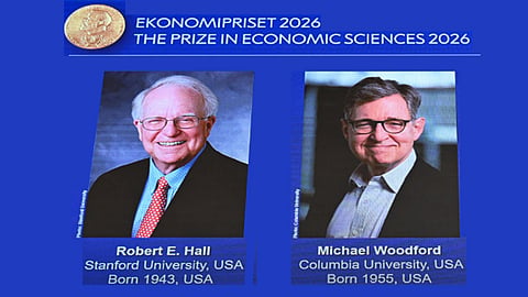 Robert E Hall, Michael Woodford win Nobel memorial prize in economics 
