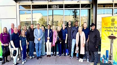 Delegation of Mayors from Washington state on visit to India