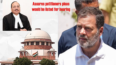 CJI assures petitioners pleas would be listed for hearing 