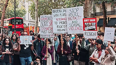 Diaspora groups in UK convene 'Emergency Protest' in solidarity with Delhi protests