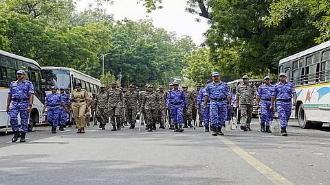 Heavy security arrangement in place for CJP's 'Tiranga' march