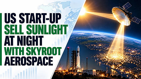 US start-up plans to sell sunlight at night with help from India's Skyroot Aerospace