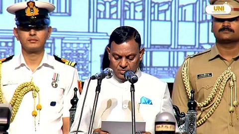 BJP leader Braj Mohan Ram takes oath as Odisha governor