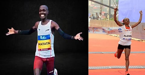 Matata wins Vedanta Delhi Half Marathon men's race with course record, Alemu takes women's crown