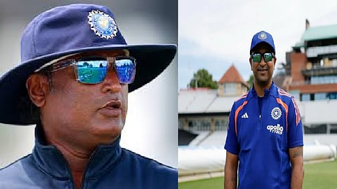 Former India spinner Ramesh Powar and  Pragyan Ojha