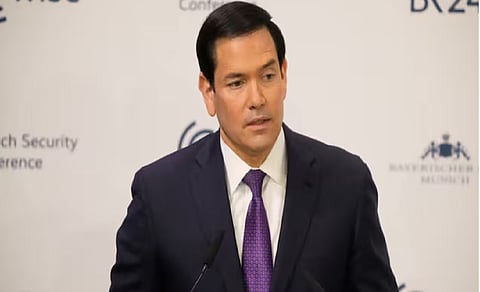 US Secretary of State Marco Rubio 