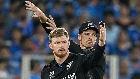 Glenn Phillip's made 45 as New Zealand posted 225/4 against India