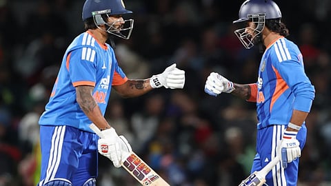 Tilak Varma's unbeaten 51 fuels India's four-wicket win