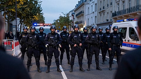 Paris march is restricted to city's edge