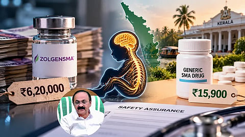 Keralam govt defends cheaper SMA drug