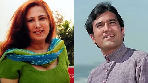 Anita Advani and Rajesh Khanna