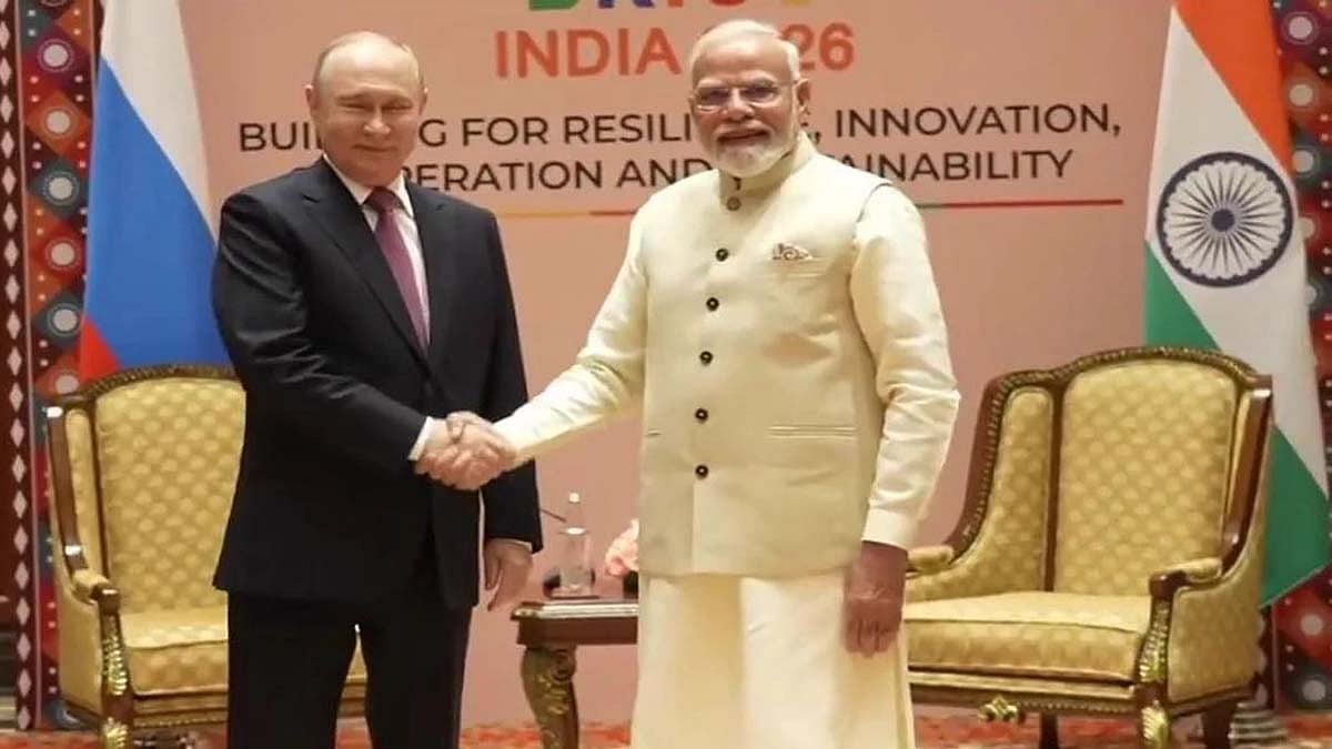 Modi, Putin hold high-stakes talks ahead of BRICS summit