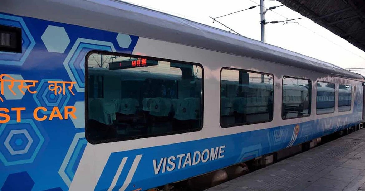 Southern Railway introduces Vistadome coach on Madurai–Guruvayur Express
