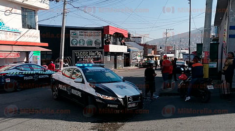 El hecho sucedió durante la mañana de este martes