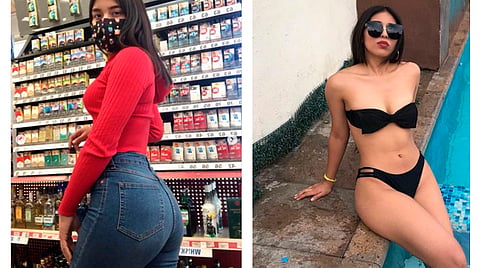 La chica a sus 21 años goza ya de fama viral 