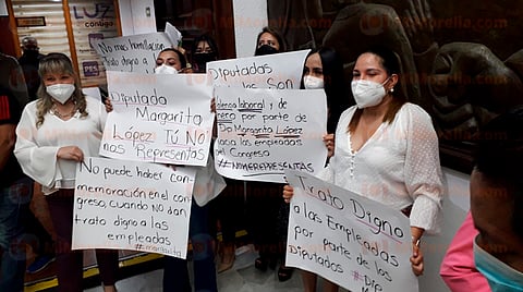 No han tenido malos tratos de los diputados, dicen&nbsp;