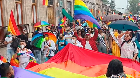 Este año el Pride Michoacán "celebra y lucha por una diversidad sexual, habitable  y de paz"