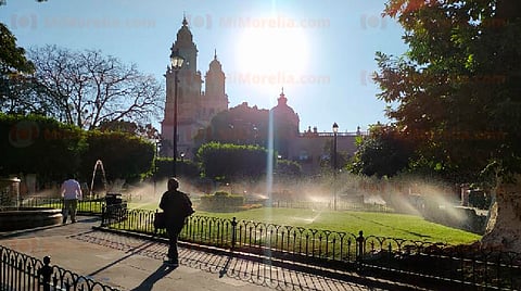 Este sábado se esperan temperaturas de hasta 29 grados en Morelia