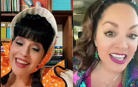 Cositas y Tatiana hacen dúo lleno de nostalgia con popular canción para niños [VIDEO]